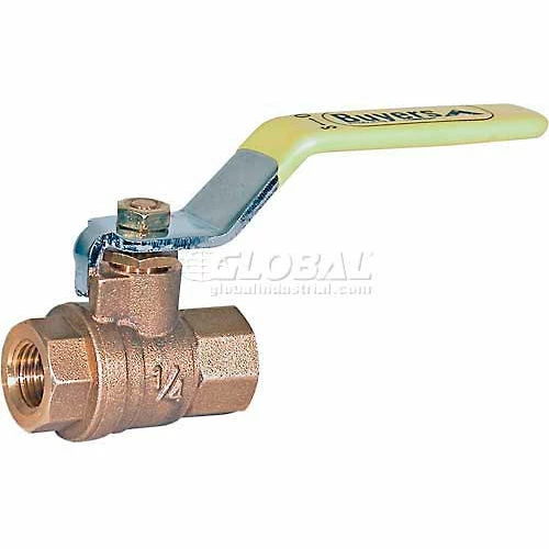 Hydrastar Full Flow Control Ball Valve, Hbv038, 3/8" Valve, 600 W.O.G. Non-Shock - Min Qty 8