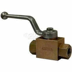 Buyers Products Buyers 2-Port High Pressure Ball Valve, Hbvs025, 7250 Max Pressure, 1/4" Nptf - Min Qty 2