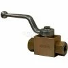 Buyers Products Buyers 2-Port High Pressure Ball Valve, HBVS125, 5000 Max Pressure, 1-1/4" NPTF