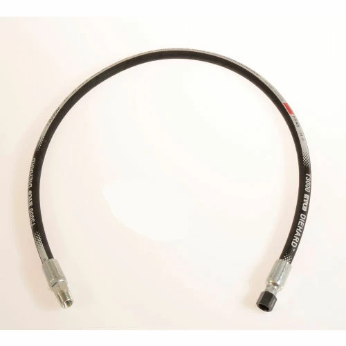 Ryco Hydraulic Hose Assembly, 3/8 In. x 18 In. 3000PSI MNPTxFJIC, Synthetic Rubber