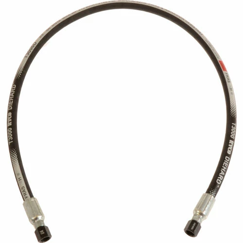 Ryco Hydraulic Hose Assembly, 3/8 In. x 24 In. 3000 PSI, F+F JIC, Synthetic Rubber