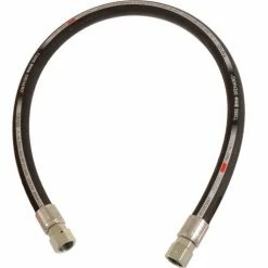 Ryco Hydraulic Hose Assembly, 1 In. x 144 In. 3000 PSI, F+F JIC, Isobaric Braid
