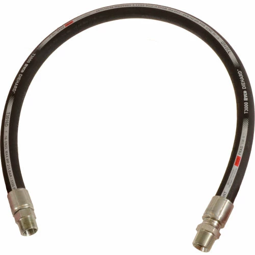 Ryco Hydraulic Hose Assembly, 1 In. x 144 In. 3000 PS,I M+MS NPT, Isobaric Braid