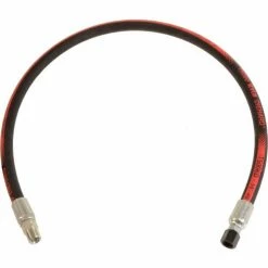 Ryco Hydraulic Hose Assembly, 3/8 In. x 12 In. 5000PSI MNPTxFJIC, Synthetic Rubber