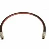 Ryco Hydraulic Hose Assembly, 1/2 In. x 36 In. 5000 PSI M+MS NPT, Isobaric Braid