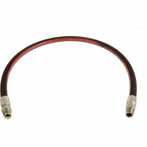 Ryco Hydraulic Hose Assembly, 1/2 In. x 96 In. 5000 PSI M+MS NPT, Isobaric Braid