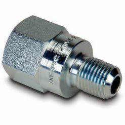 Enerpac High Pressure Fitting, Adapter, 3/8" NPTF Female to 1/4" NPTF Male