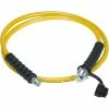 Enerpac H700 Hydraulic Hose, 3/8 NPTF x CH604, 1/4" Internal Diameter, 6'