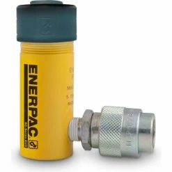 Enerpac Single Acting General Purpose Hydraulic Cylinder, 5 Ton, 1" Stroke